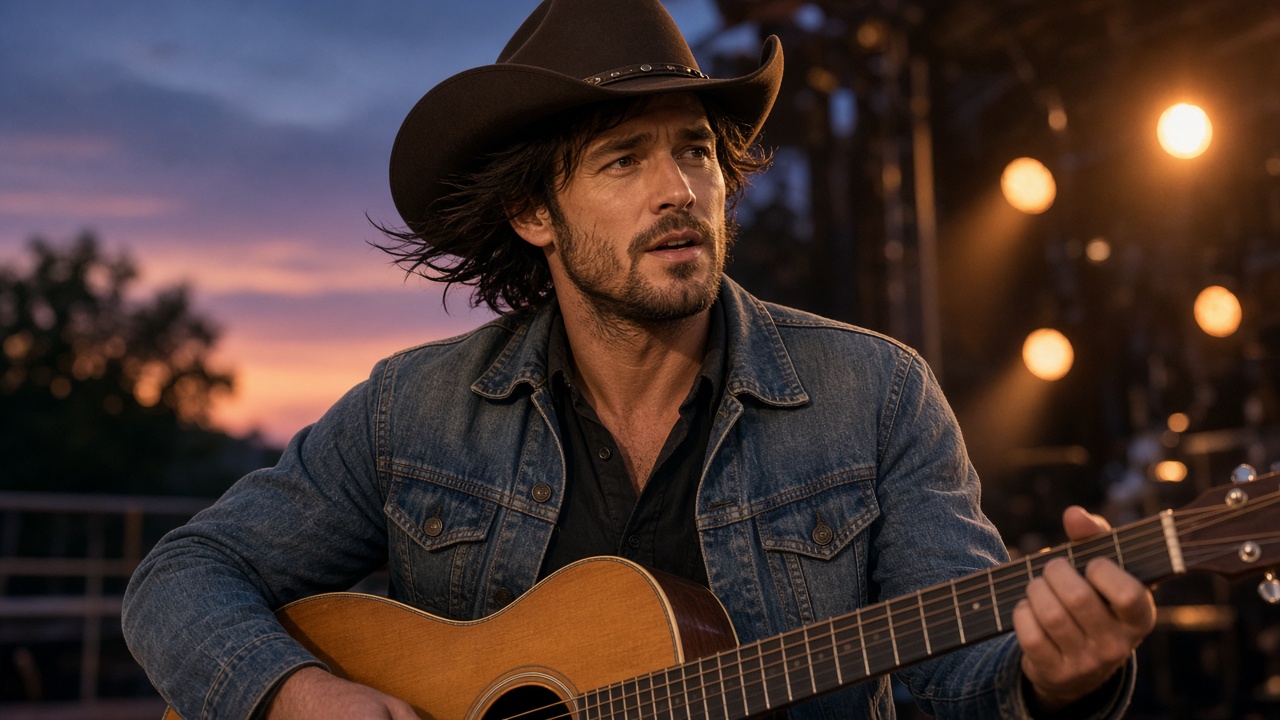 Country guitarist in a cowboy hat — Demo Concert Night One, Fire Pit Suite preview